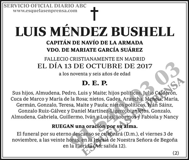 Luis Méndez Bushell